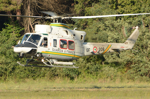 Hélicoptère AB412 de la Garde des Finances (Douanes) italienne