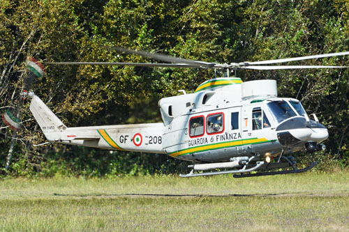 Hélicoptère AB412 de la Garde des Finances (Douanes) italienne