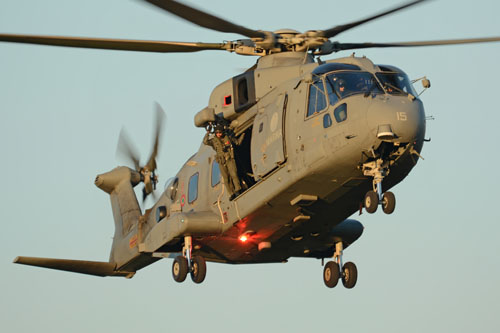 Hélicoptère AW101 ASH Mk410 Marine italienne