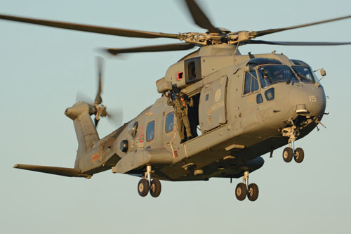 Hélicoptère AW101 ASH Mk410 Marine italienne