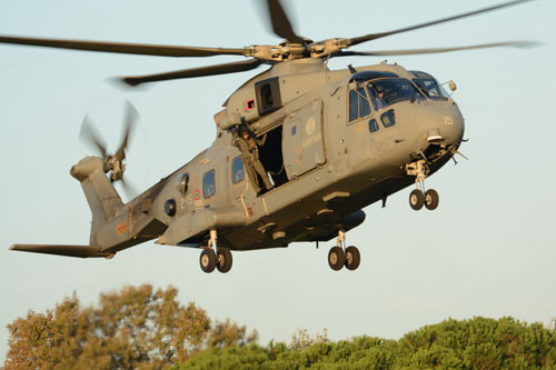 Hélicoptère AW101 ASH Mk410 Marine italienne