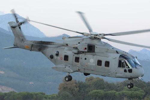 Hélicoptère AW101 ASH Mk410 Marine italienne