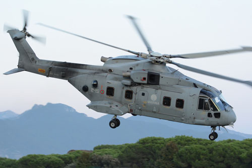 Hélicoptère AW101 ASH Mk410 Marine italienne