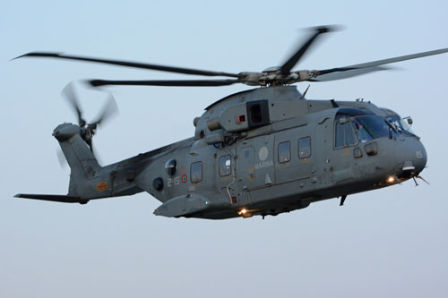 Hélicoptère AW101 ASH Mk410 Marine italienne