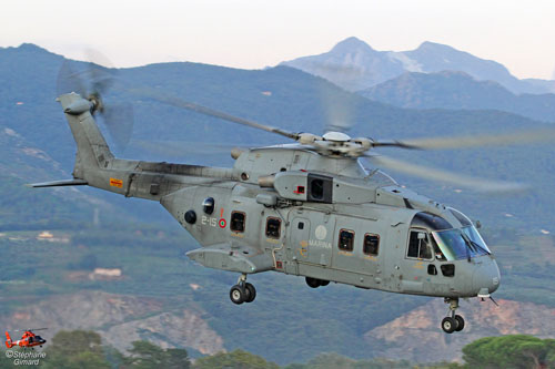 Hélicoptère AW101 ASH Mk410 Marine italienne