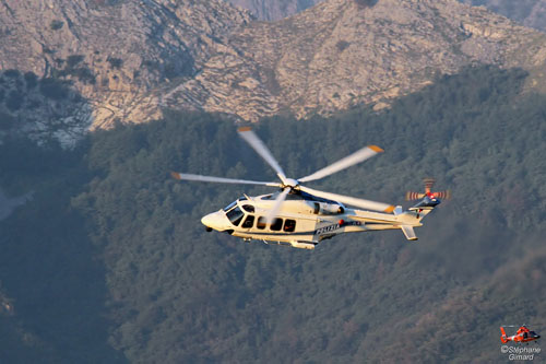 Hélicoptère AW139 de la Police italienne