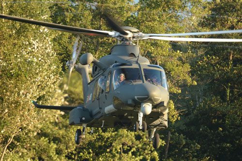 Hélicoptère de recherche et sauvetage HH139 de l'Armée de l'Air italienne