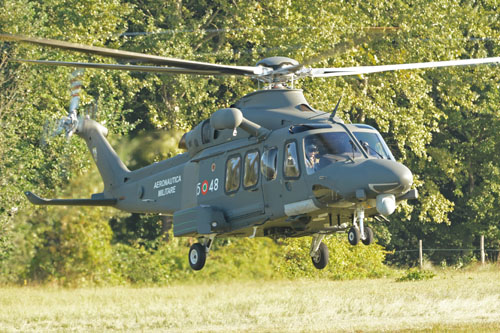 Hélicoptère de recherche et sauvetage HH139 de l'Armée de l'Air italienne