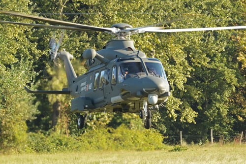 Hélicoptère de recherche et sauvetage HH139 de l'Armée de l'Air italienne