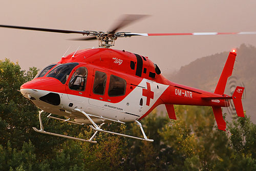 Hélicoptère Bell 429 OM-ATR d'Air Transport Europe