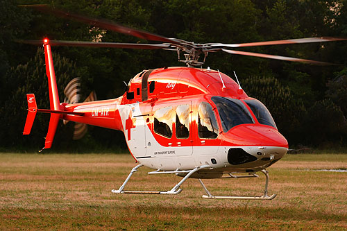 Hélicoptère Bell 429 OM-ATR d'Air Transport Europe