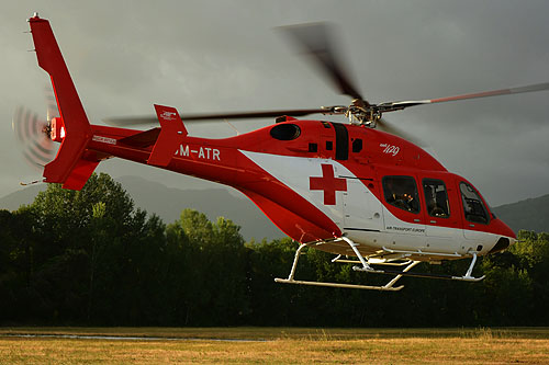 Hélicoptère Bell 429 OM-ATR d'Air Transport Europe