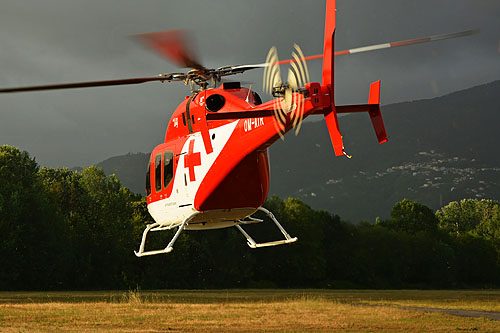 Hélicoptère Bell 429 OM-ATR d'Air Transport Europe