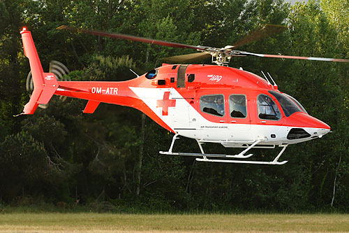 Hélicoptère Bell 429 OM-ATR d'Air Transport Europe