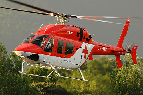 Hélicoptère Bell 429 OM-ATR d'Air Transport Europe