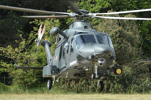 Hélicoptère de recherche et sauvetage HH139 de l'Armée de l'Air italienne