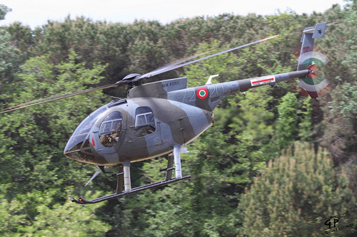 Hélicoptère NH500 Aeronautica Militare