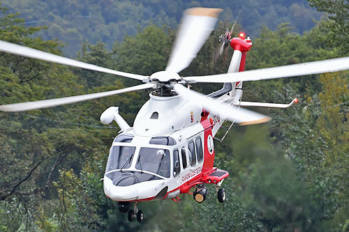 Hélicoptère de recherche et sauvetage AW139 Guardia Costiera