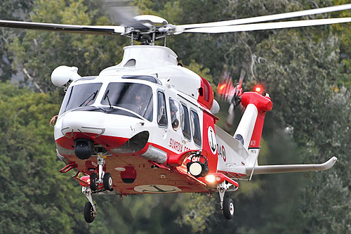 Hélicoptère de recherche et sauvetage AW139 Guardia Costiera