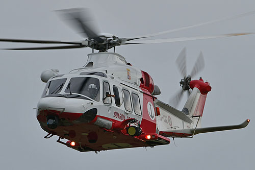 Hélicoptère de recherche et sauvetage AW139 Guardia Costiera