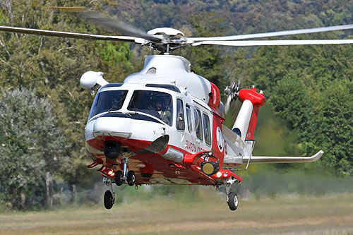 Hélicoptère de recherche et sauvetage AW139 Guardia Costiera