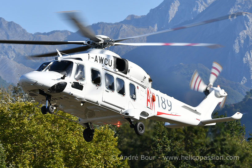 Hélicoptère AW189 I-AWCU