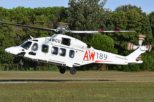 Hélicoptère AW189 I-AWCU