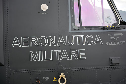 Hélicoptère de recherche et sauvetage HH101 Caesar de l'Armée de l'Air italienne