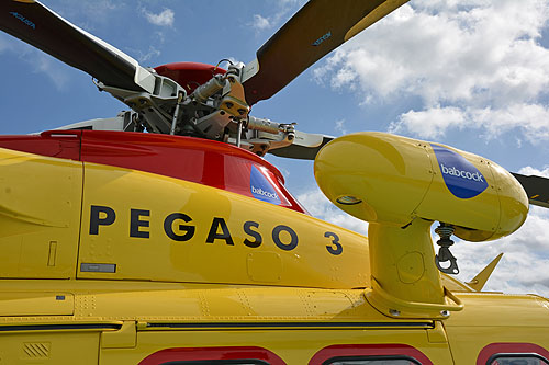 Hélicoptère de secours AW139 I-TOMS Pegaso 3 BABCOCK