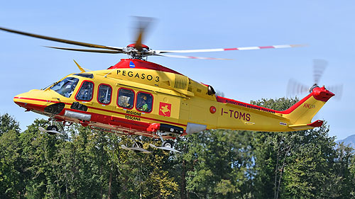 Hélicoptère de secours AW139 Pegaso 3 I-TOMS