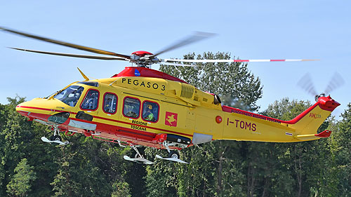 Hélicoptère de secours AW139 Pegaso 3 I-TOMS