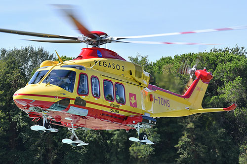 Hélicoptère de secours AW139 Pegaso 3 I-TOMS