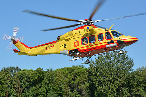 Hélicoptère de secours AW139 Pegaso 3 I-TOMS