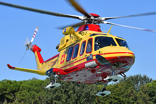 Hélicoptère de secours AW139 Pegaso 3 I-TOMS