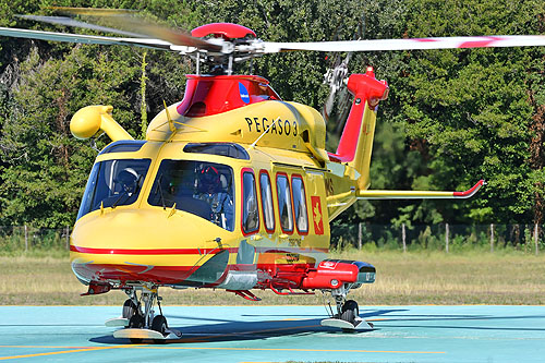 Hélicoptère de secours AW139 Pegaso 3 I-TOMS