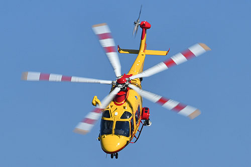 Hélicoptère de secours AW169 I-RAIL