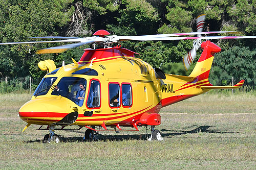 Hélicoptère de secours AW169 I-RAIL