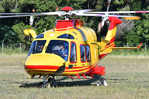 Hélicoptère de secours AW169 I-RAIL