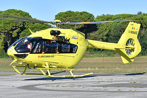 Hélicoptère de secours H145 I-MAKE ELI FRIULIA