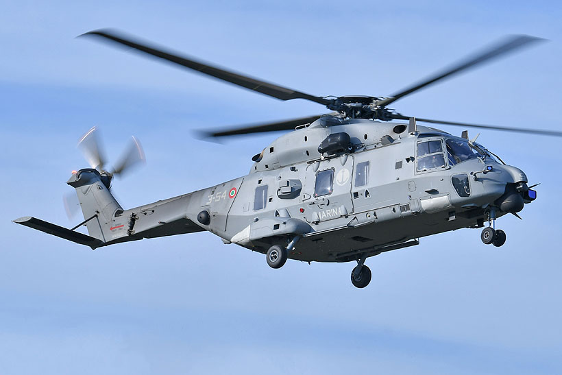 Hélicoptère NH90 TTH Marina Militare