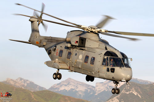 Hélicoptère AW101 ASH Mk410 Marine italienne