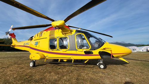 Hélicoptère de secours AW169 EI-HIJ Alidaunia