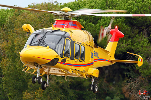 Hélicoptère de secours AW169 EI-HIJ Alidaunia