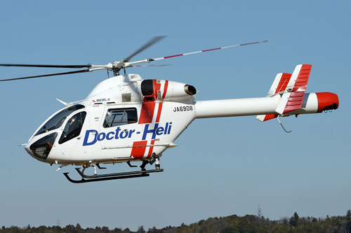 Hélicoptère MD902 JA6908 Doctor Heli Japon