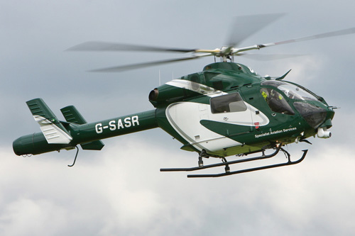 Hélicoptère de secours MD902 Explorer G-SASR