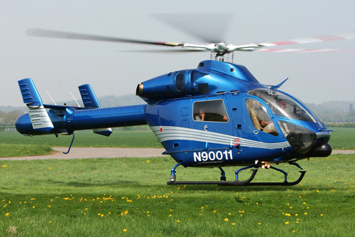 Hélicoptère privé MD902 N90011