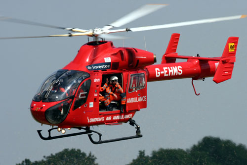 Hélicoptère MD902 de LONDON'S AIR AMBULANCE (UK)