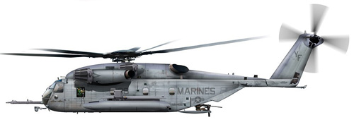 Hélicoptère CH53E SuperStallion