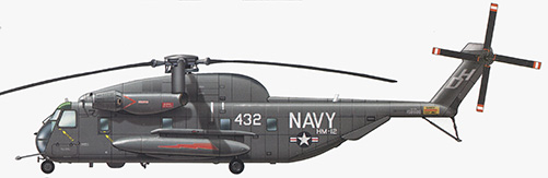 Hélicoptère RH53D US Navy