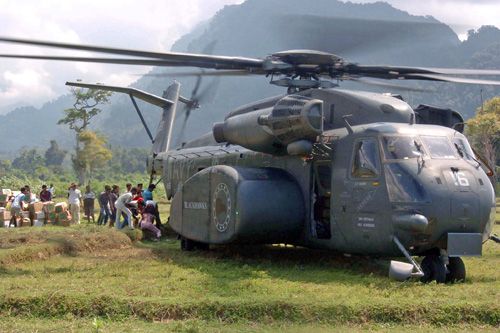 Hélicoptère MH53 SeaDragon US Navy